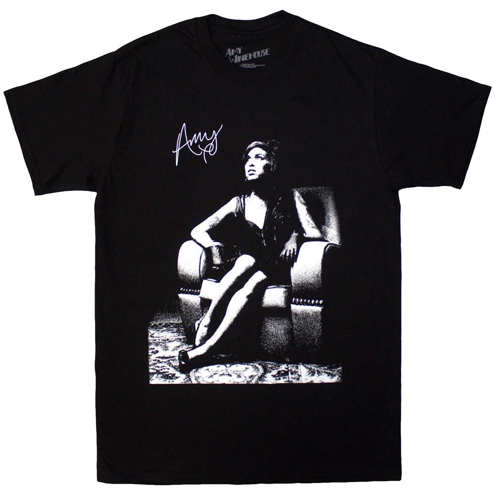 Amy Winehouse Chair Official Mens T-Shirt Mens