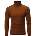 Men Shirts Sport Top Thermal Tops Long Sleeve Blouse Base Layer Shirt Knitted
