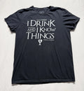 Game of Thrones Tyrion Quote T Shirt Men’s M Black HBO Graphic Tee