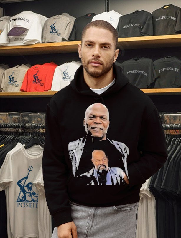 Samuel Jackson Wearing A T-shirt Of Himself T-shirt