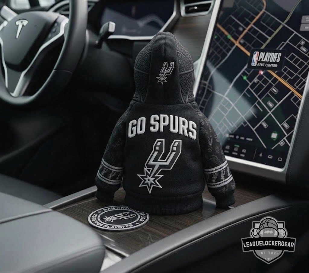 San Antonio Spurs 2026 NBA Playoffs Car Gear Shift Hoodie