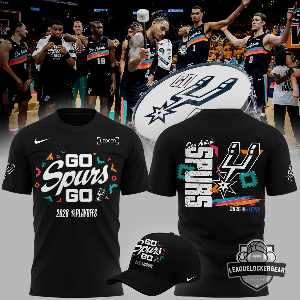 San Antonio Spurs 2026 Playoffs Fiesta T-Shirt