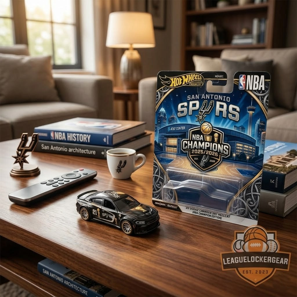 San Antonio Spurs NBA Champions 2025/2026 Edition Hot Wheels Car