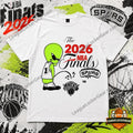 2026 NBA Finals Spurs Wemby Alien Pee On Knicks T-Shirt