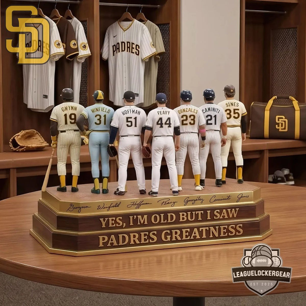 San Diego Padres Legends Yes I’m Old But I Saw Greatness Acrylic Plaque