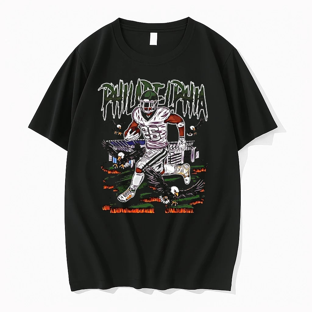 Saquon Barkley Philadelphia Eagles Run It Up 0 Tshirts Sweater
