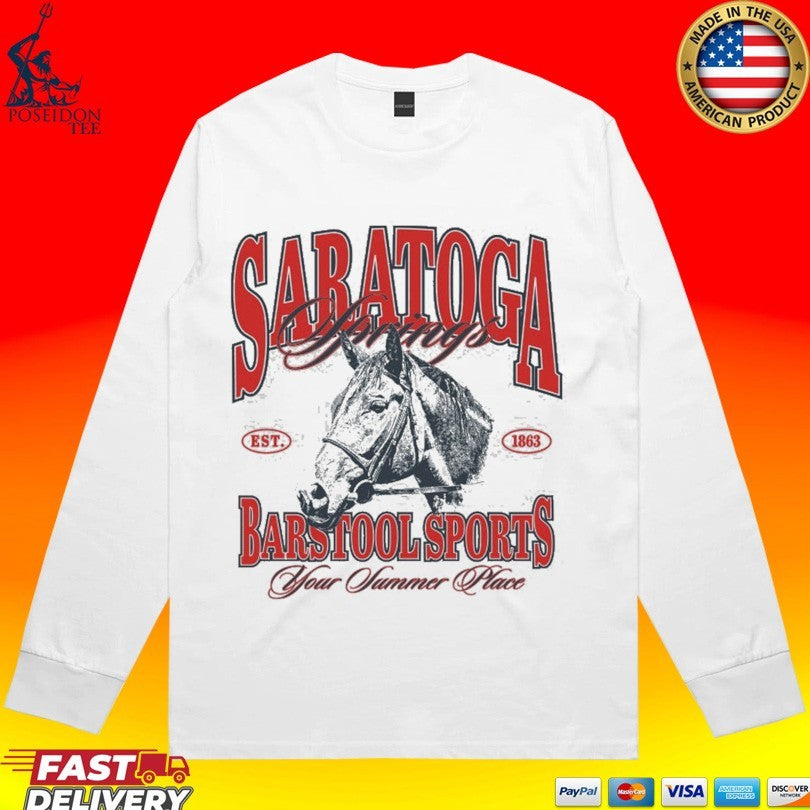 Saratoga X Barstool Sports Horse 2026 T-shirt