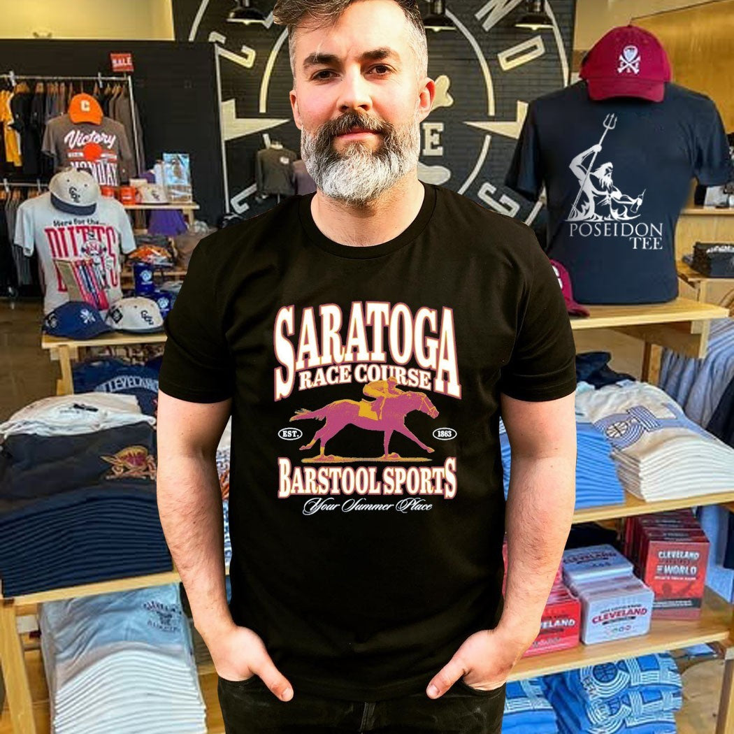 Saratoga X Barstool Sports Racecourse Your Summer Place Racing Graphic T-shirt