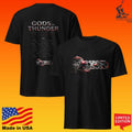 Saxon Gods Of Thunder World Tour 2027 Part I Exclusive Schedule Tour T-shirt