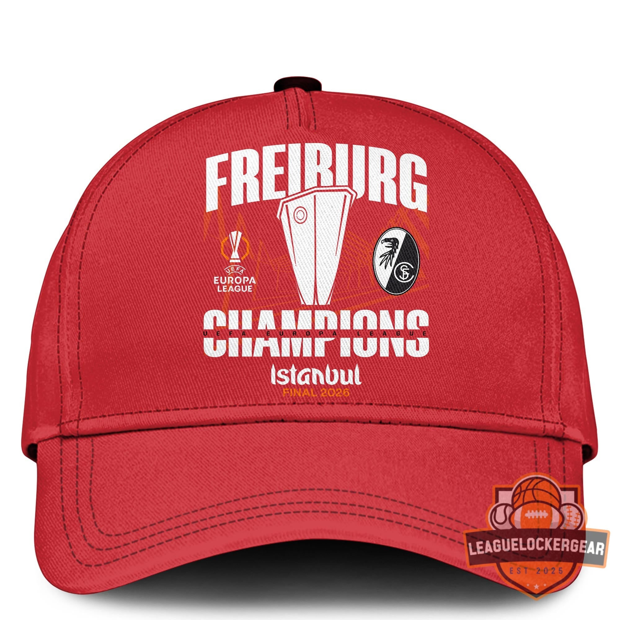 SC Freiburg UEFA Europa League Champions 2026 Zipper Hoodie
