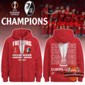 SC Freiburg UEFA Europa League Champions 2026 Zipper Hoodie