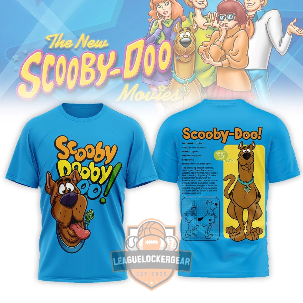 Scooby-Doo 2026 3D T-Shirt