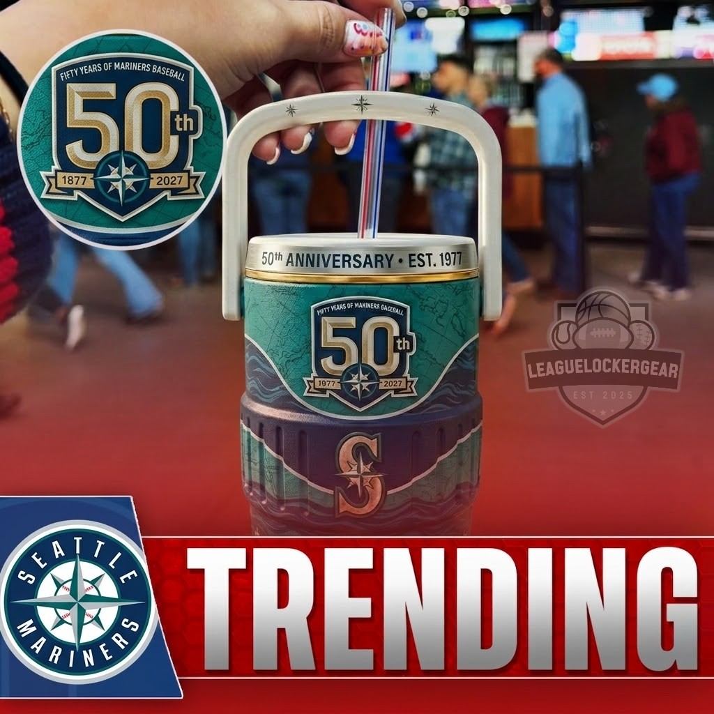 Seattle Mariners 50th Anniversary 1977-2027 Cooler Jug