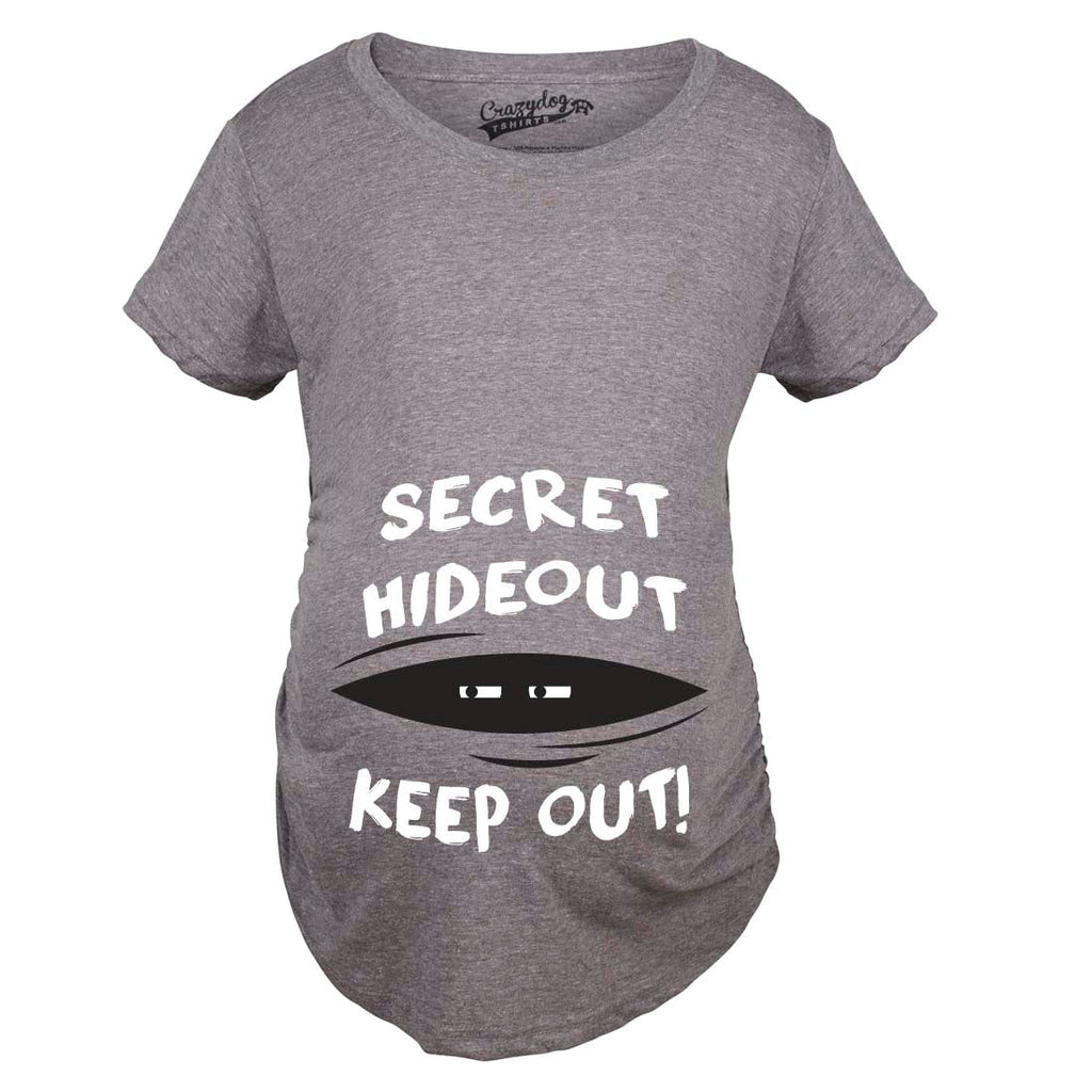 Secret Hideout Maternity T Shirt