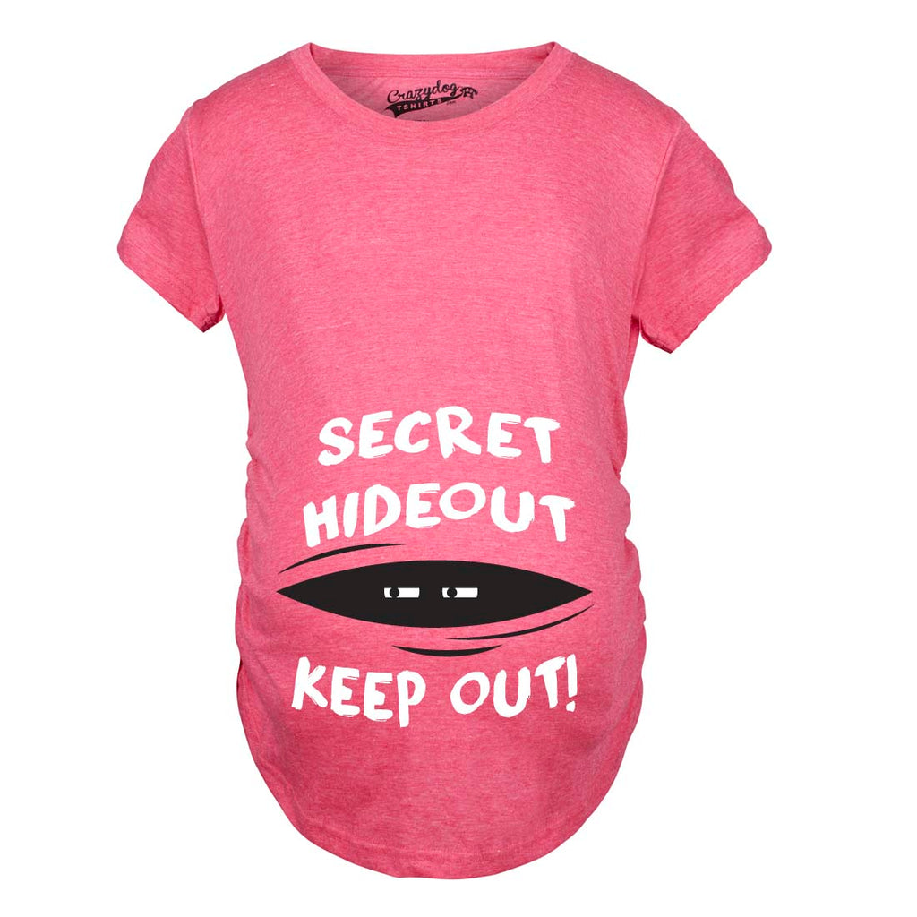 Secret Hideout Maternity T Shirt