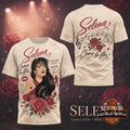 Selena Como la Flor Roses Music T-Shirt