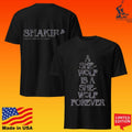 Shakira A She-wolf Is A She Wolf Forever Lmynl World Tour 2026 T-shirt