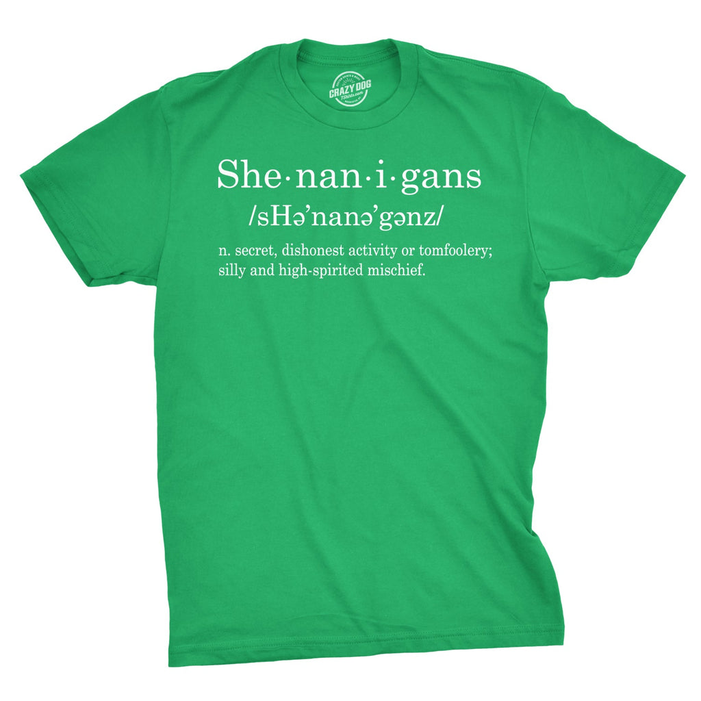 Shenanigans Definition Men's T Shirt