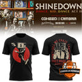 SHINEDOWN Dance Kid Dance Act II Tour 2026 T-Shirt