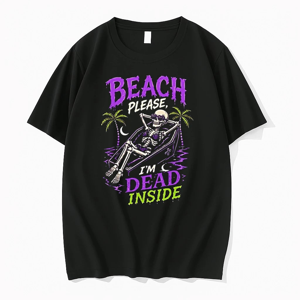 Skeleton Relax Beach Please Im Dead Inside Summer 0 Tshirts Sweater