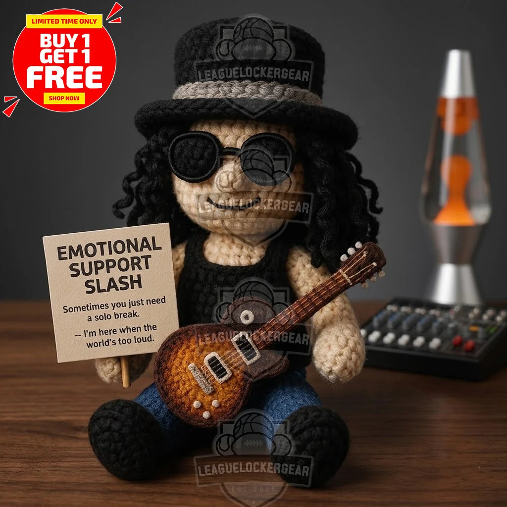 Slash Emotional Support Crochet Doll