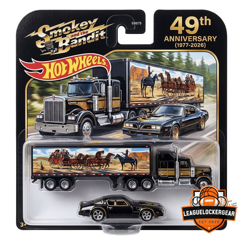 Smokey and the Bandit 49th Anniversary 1977-2026 Hot Wheels Car Set