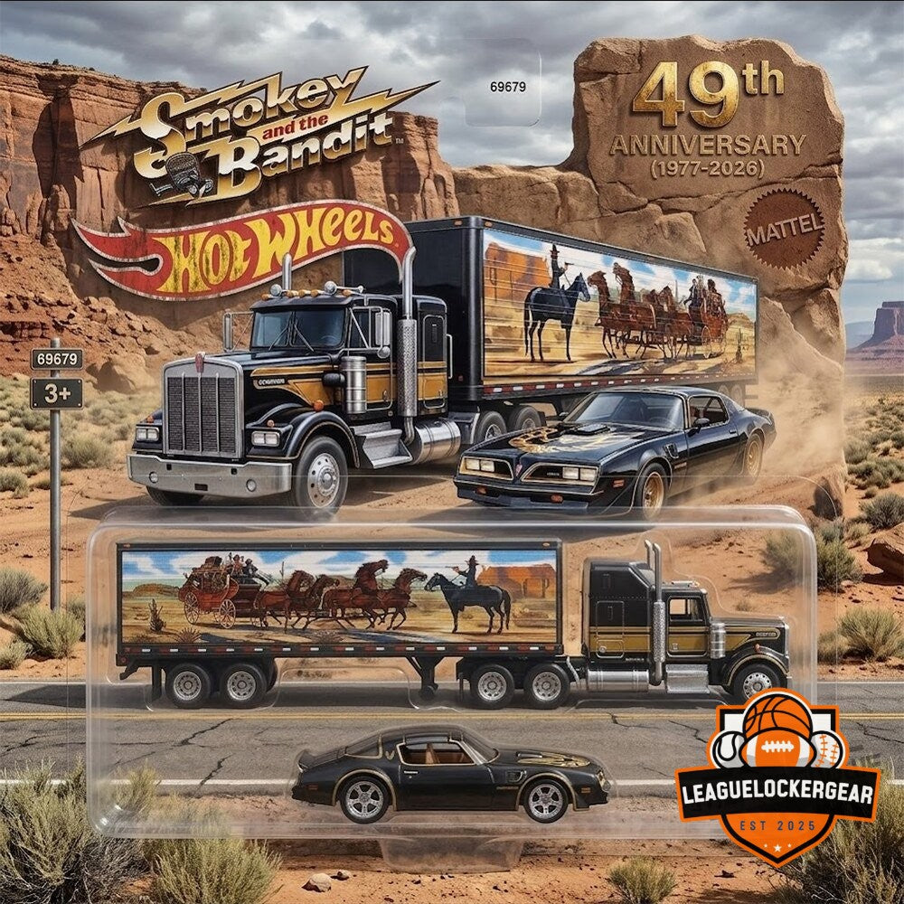 Smokey and the Bandit 49th Anniversary 1977-2026 Hot Wheels Car Set