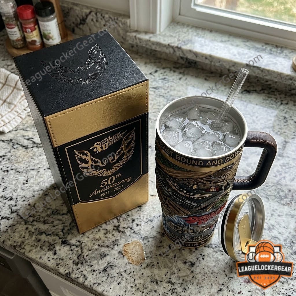 Smokey and the Bandit 50th Anniversary 1977-2027 Handled Tumbler