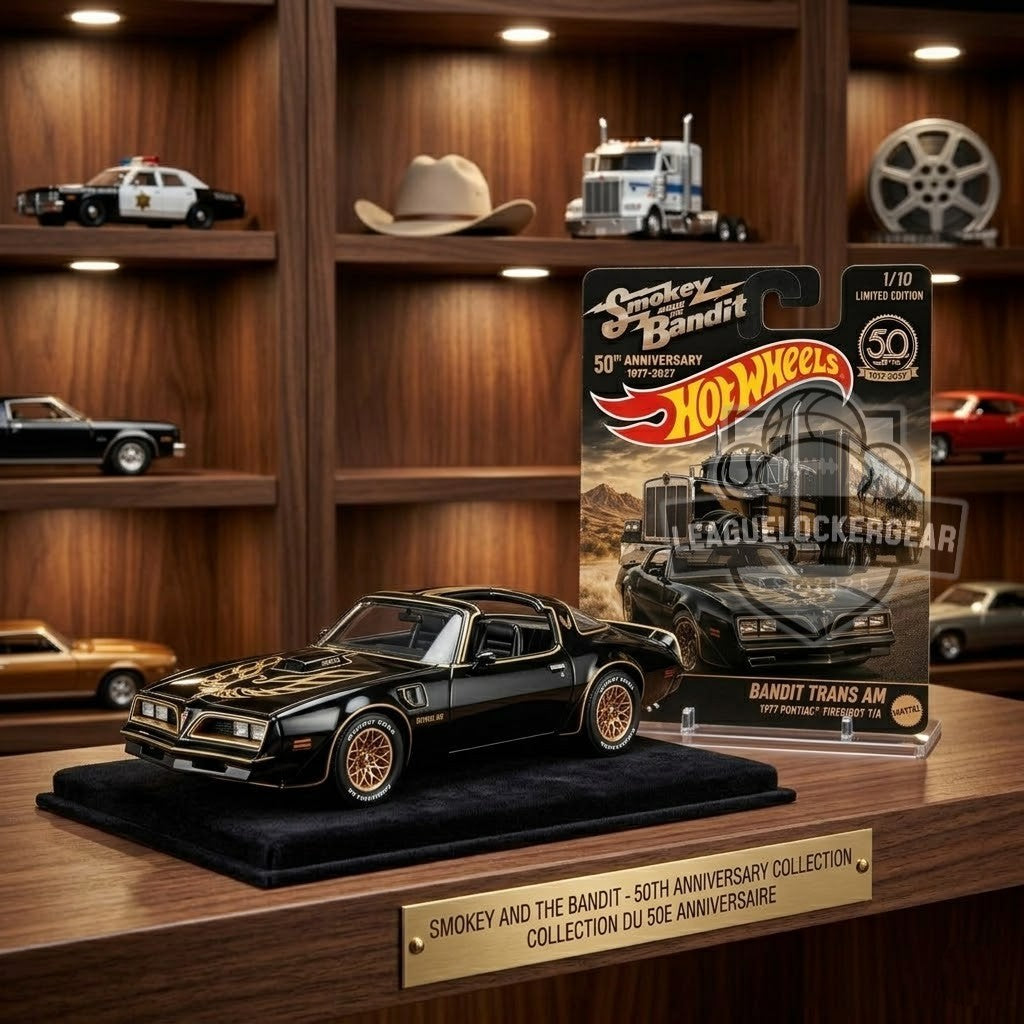 Smokey and the Bandit 50th Anniversary Hot Wheels Car Model