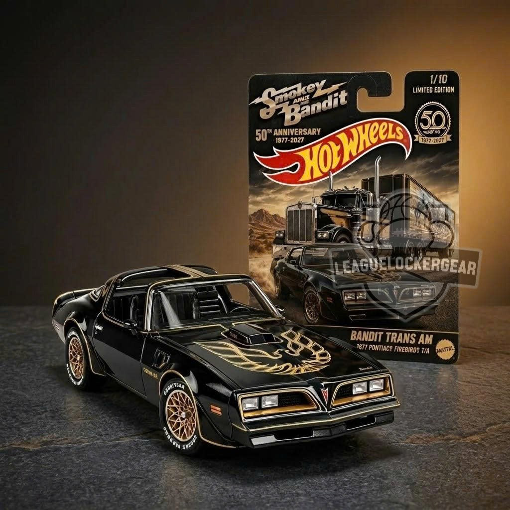 Smokey and the Bandit 50th Anniversary Hot Wheels Car Model