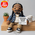 Snoop Dogg Emotional Support Crochet Doll