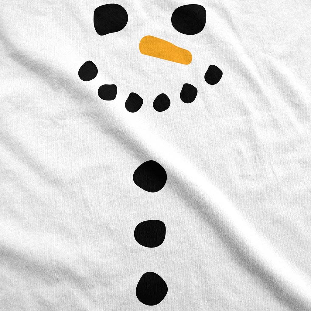 Snowman Buttons Maternity T Shirt