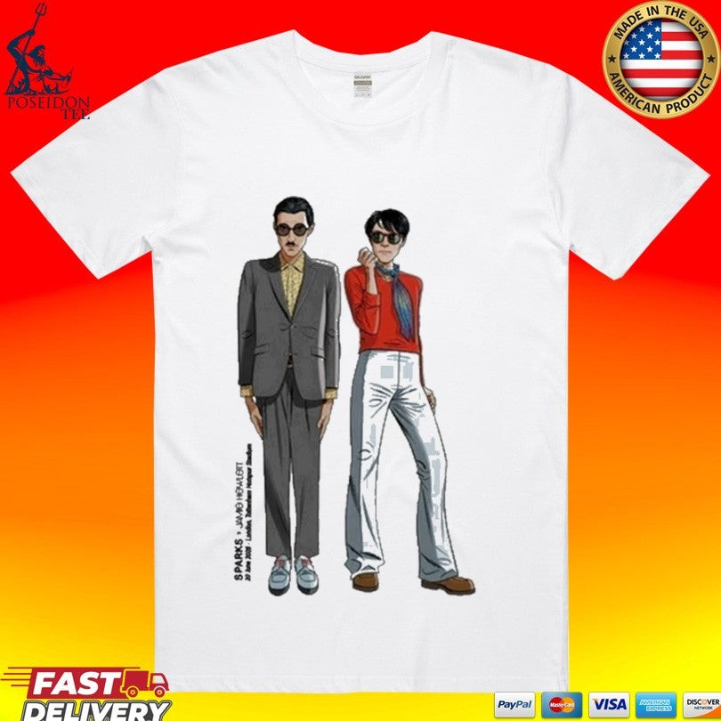 Sparks X Jamie Hewlett At Tottenham Hotspur Stadium 2026 On June 20 2026 T-shirt