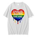 Spoiler Alert Love Wins Lgbt Heart 0 Tshirts Sweater