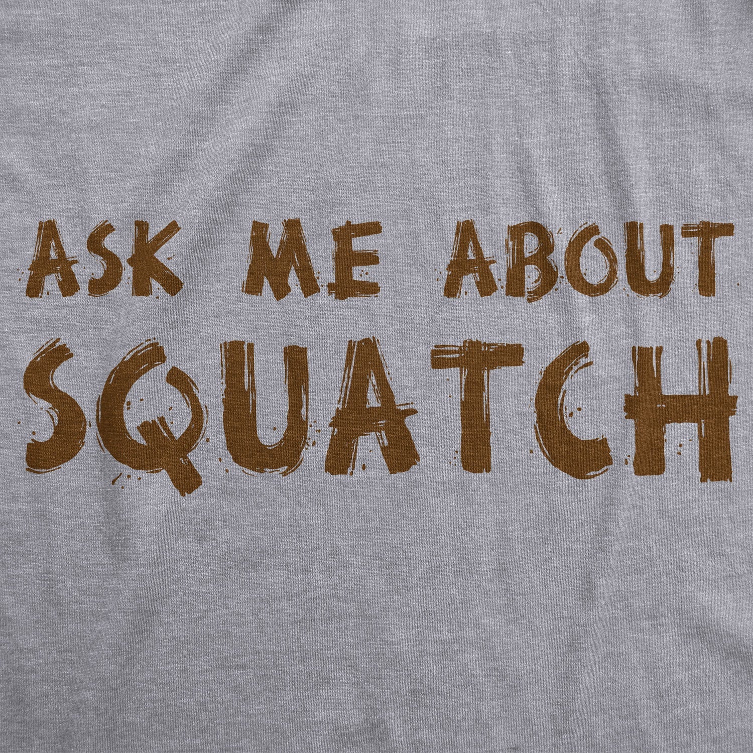 Ask Me About My Bigfoot Flip Men's T Shirt