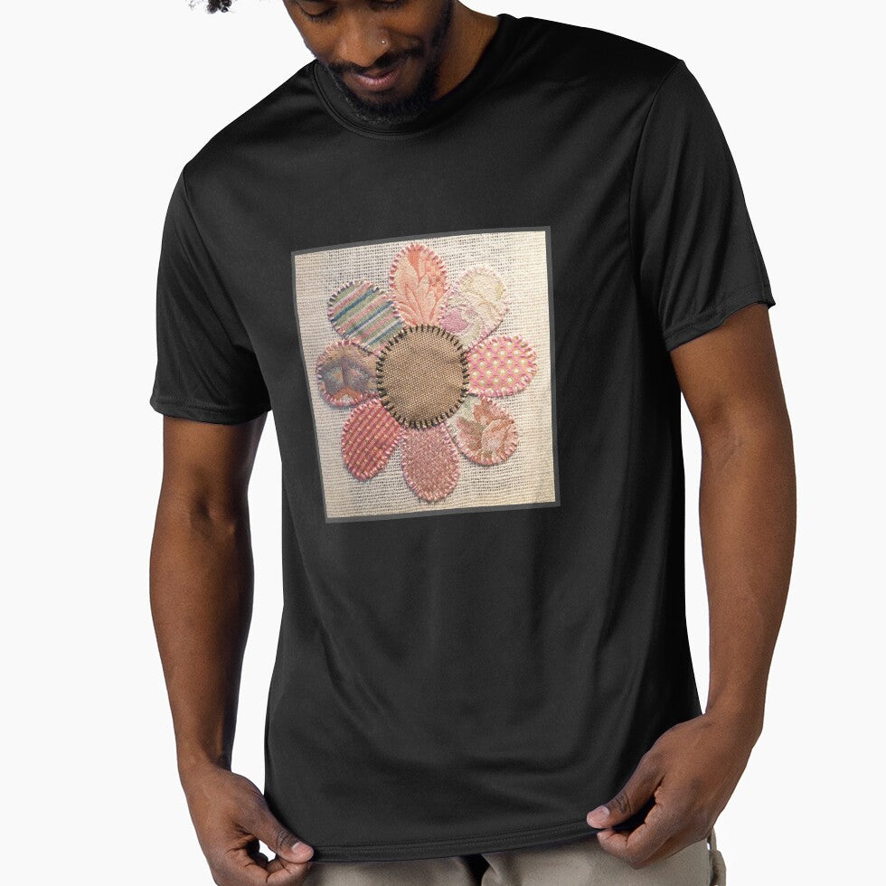 Excerpt from 3 Flowers #1-Pink Flower by ErinBrieArt