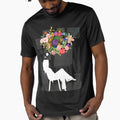 Creative Woman Artist – Floral Imagination Aesthetic Tee by JKWEARSTUDIO