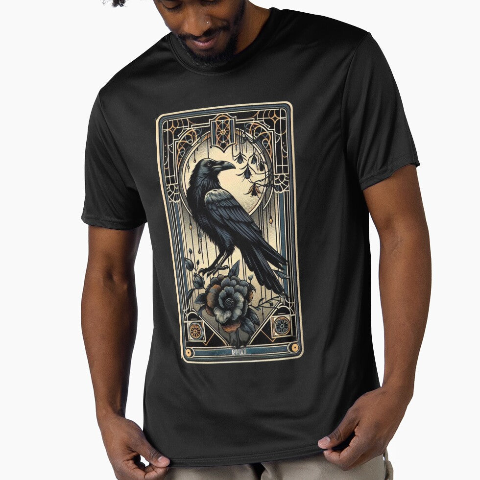 Enchanted Raven’s Midsummer Night - Mystical Forest Magic Art by MiszungART