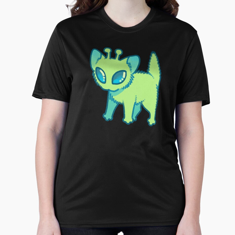 Alien Kitty by Spadefish Art