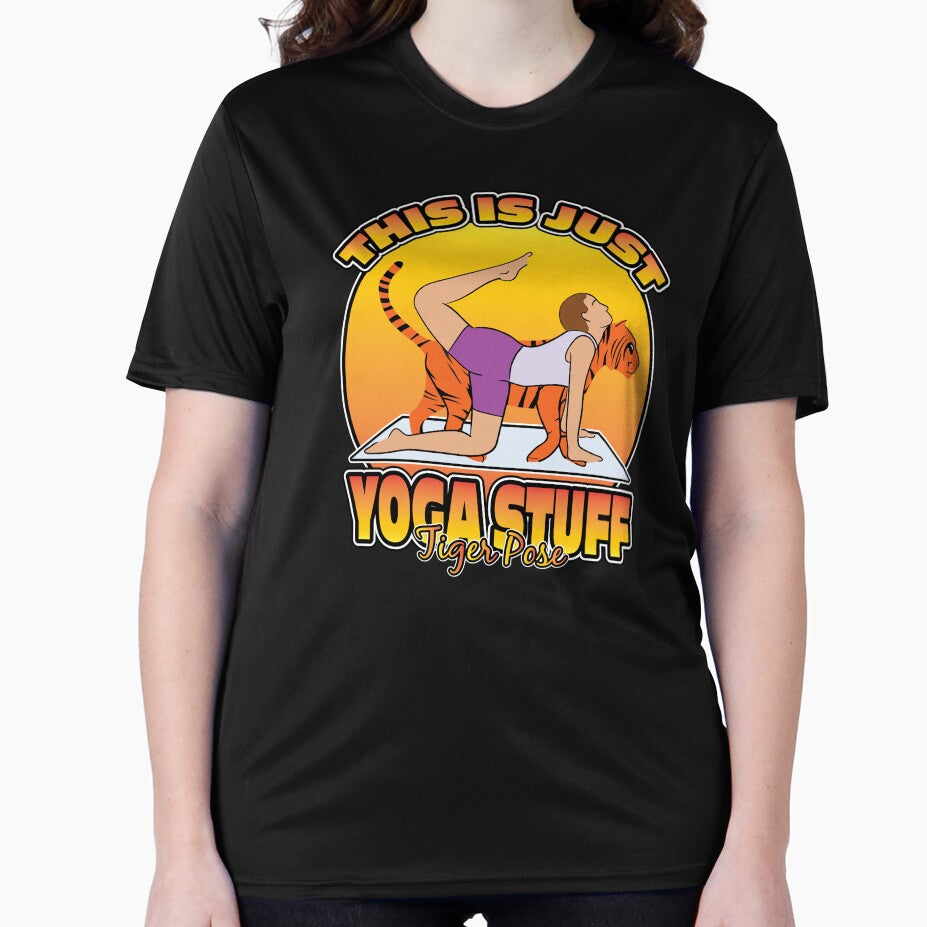 THIS IS JUST YOGA STUFF TIGER POSE by knight studio 77
