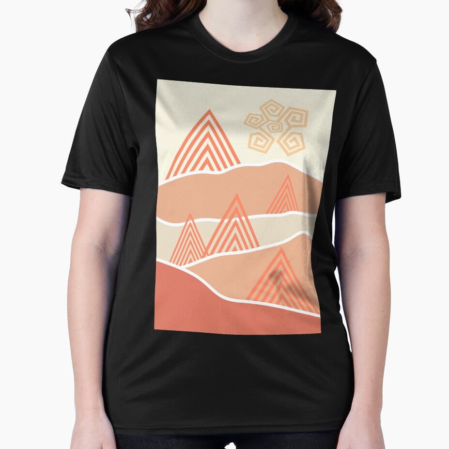 Boho landscape print by ArtInRhythm