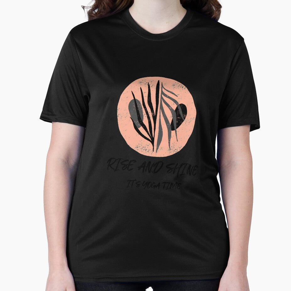 Rise and Shine It's Yoga Time by RiseandShineTee