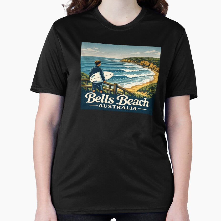 Bells Beach Australia Vintage by VintageImageInc