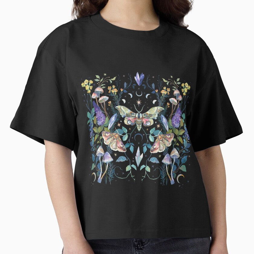Crystal Moth Mushroom by claramcallister