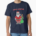Meowy Christmas - Cat Santa Merry Christmas by madtoyman