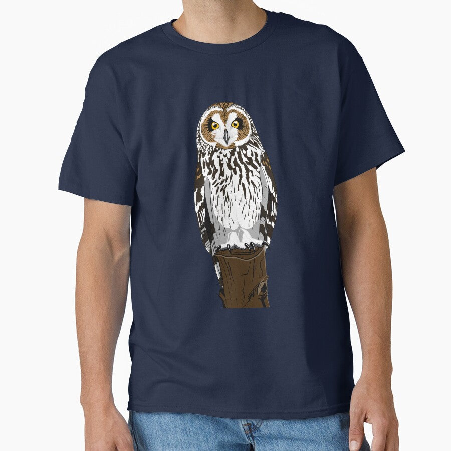 Short-Eared Owl by BennuBirdy