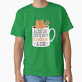 Orange Cat coffee Lover, Cute Cat humor, cat lover, cat mom, cat dad, cat family, feline lover by johnnie2749