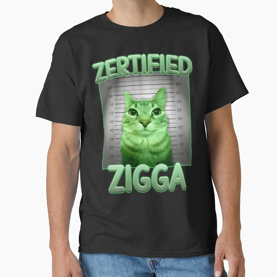 Funny Alien Brainrot Cat Meme Gift by MemishDesign