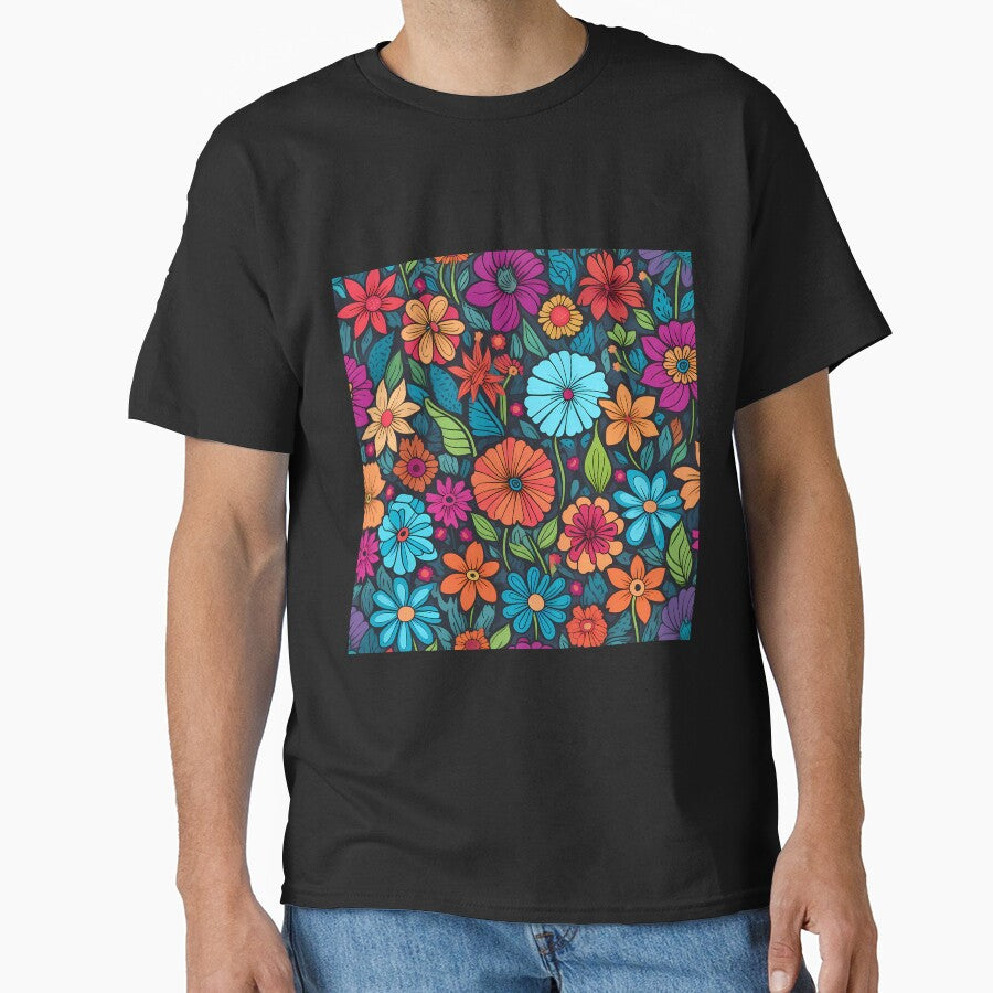 Colorful flower pattern by MyKaiUS