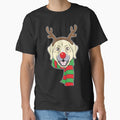 Funny Christmas Dog Xmas Reindeer Labrador Holiday Gift by haselshirt
